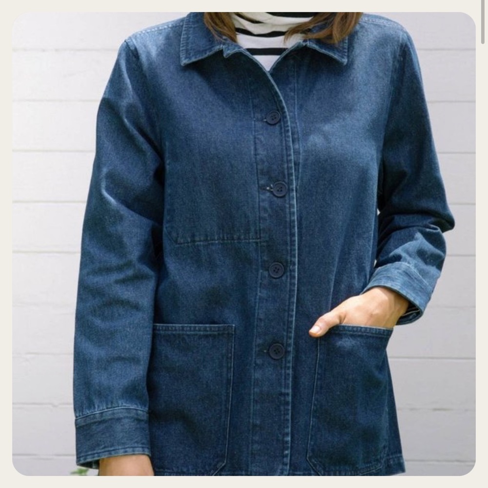 Tradlands field chore coat denim